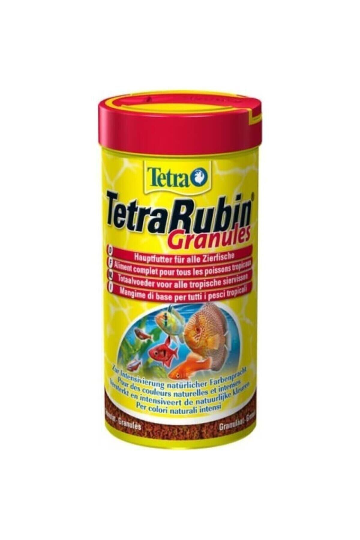 Tetra Rubin Granules Granül Renk Güçlendirici Balık Yemi 250ml