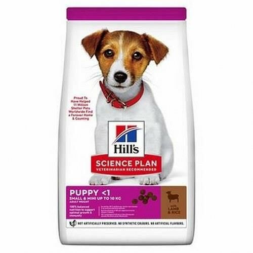 Hills Small Mini Puppy Kuzulu ve Pirinçli Küçük Irk Yavru Köpek Maması 3 Kg