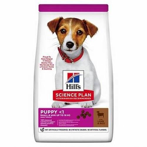 Hills Small Mini Puppy Kuzulu ve Pirinçli Küçük Irk Yavru Köpek Maması 3 Kg