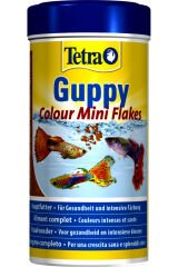 Tetra Guppy Colour Mini Flakes Lepistes Renk Yemi 250ml 75gr.