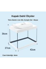 Tetra Starter Line Led Akvaryum Seti 30Lt Beyaz