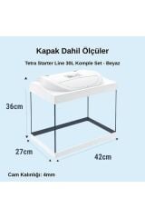 Tetra Starter Line Led Akvaryum Seti 30Lt Beyaz