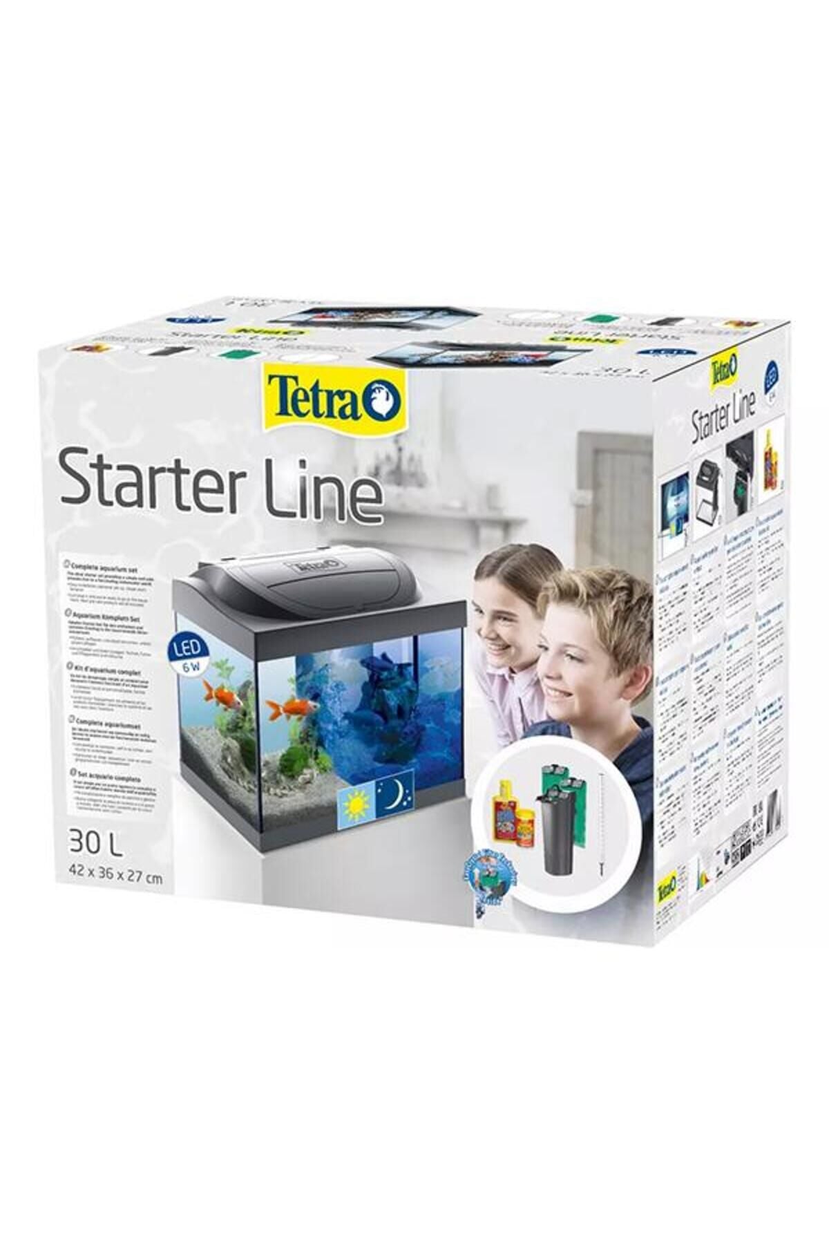 Tetra Starter Line Led Akvaryum Seti 30Lt Siyah