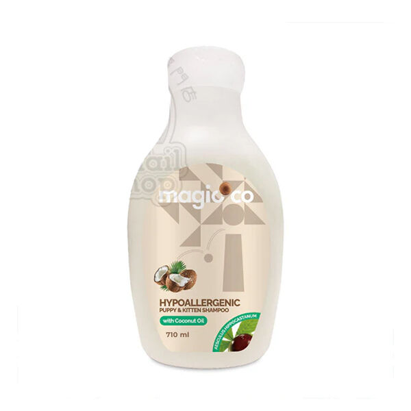 Magiccoco Hindistan Cevizli Hipoalerjenik Yavru Kedi Köpek Şampuanı 710ml