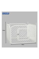 Strong Plastik Köpek Çiti 90x60cm (4'LÜ)