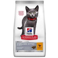 Hills Sterilised Kitten Tavuklu Kısırlaştırılmış Yavru Kedi Maması 10 Kg
