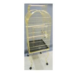 EuroGold Sehpalı Papağan Kafesi Gold 51x51x152cm 902ag