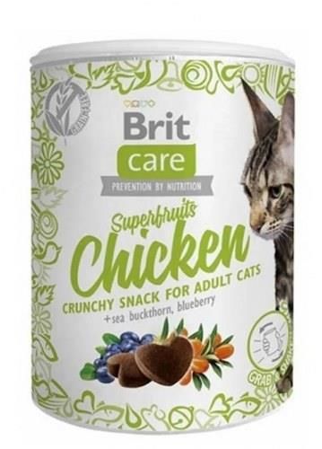 Brit Care Superfruits Tavuklu Ve Yabanmersinli Kıtır Kedi Ödül Maması 100 gr