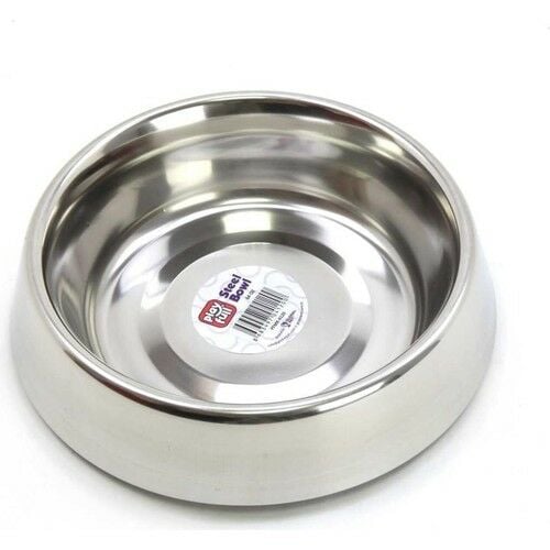 Playfull Haşere Engelleyici Kauçuk Tabanlı Çelik Mama Kabı 64 Oz
