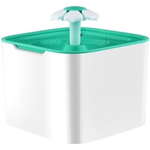 New Generation 3 in 1 Çiçekli Otomatik Kedi & Köpek Su Kabı 1,5lt