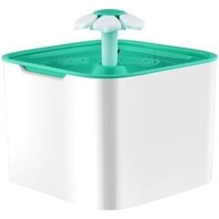 New Generation 3 in 1 Çiçekli Otomatik Kedi & Köpek Su Kabı 1,5lt