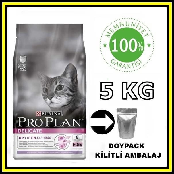 ProPlan delicate kuzu etli seçici kedi 5 kg açık mama