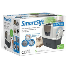 Catit SmartSift Otomatik Kedi Tuvalet Kabı 66x48x63