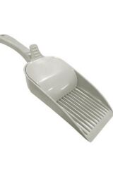 Strong Hazneli Kedi Kumu Toplama Küreği Bej 35 Cm