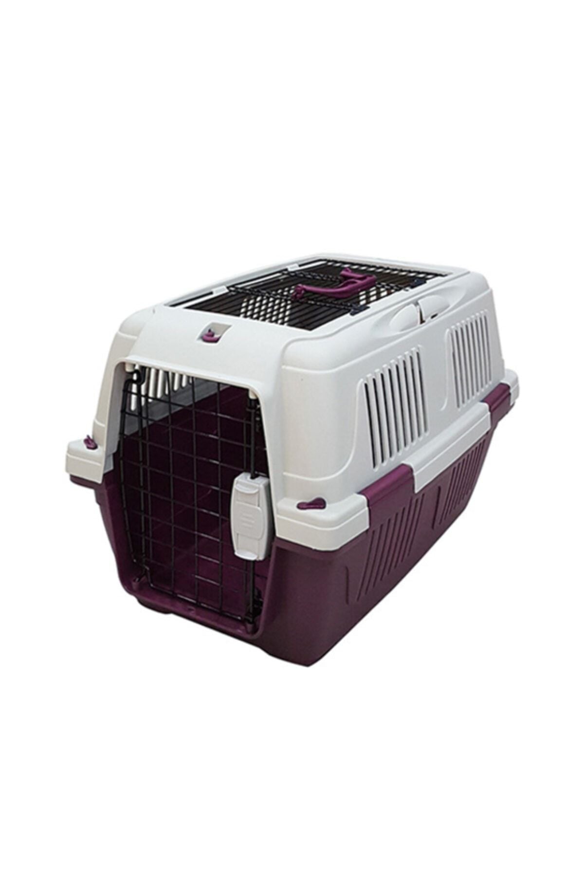 Strong Üstten Açılabilir Kedi-köpek Taşıma Çantası 63x41x40 cm Bordo