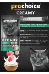 Prochoice Creamy Kediler İçin Tavuklu Ton Balıklı Sıvı Kedi Ödül 4x15 gr