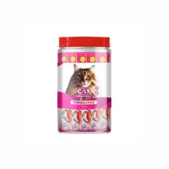 EuroGold Cat Sıvı Kedi Ödülü Ton - Yengeç 30x15Gr