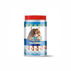 EuroGold Cat Sıvı Kedi Ödülü Somon - Karides 30x15Gr
