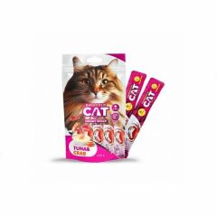 EuroGold Cat Sıvı Kedi Ödülü Ton - Yengeç 5x15Gr