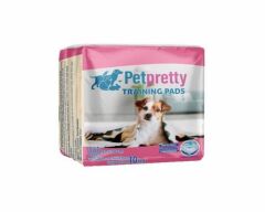 PET PRETTY TUVALET EĞİTİM PEDİ NATUREL 60x90 10'LU