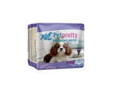 PET PRETTY TUVALET EĞİTİM PEDİ LAVANTALI 60x90 30'LU