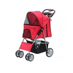 Pawise Kedi Köpek Gezdirme Puseti Kırmızı 68x46x100 cm