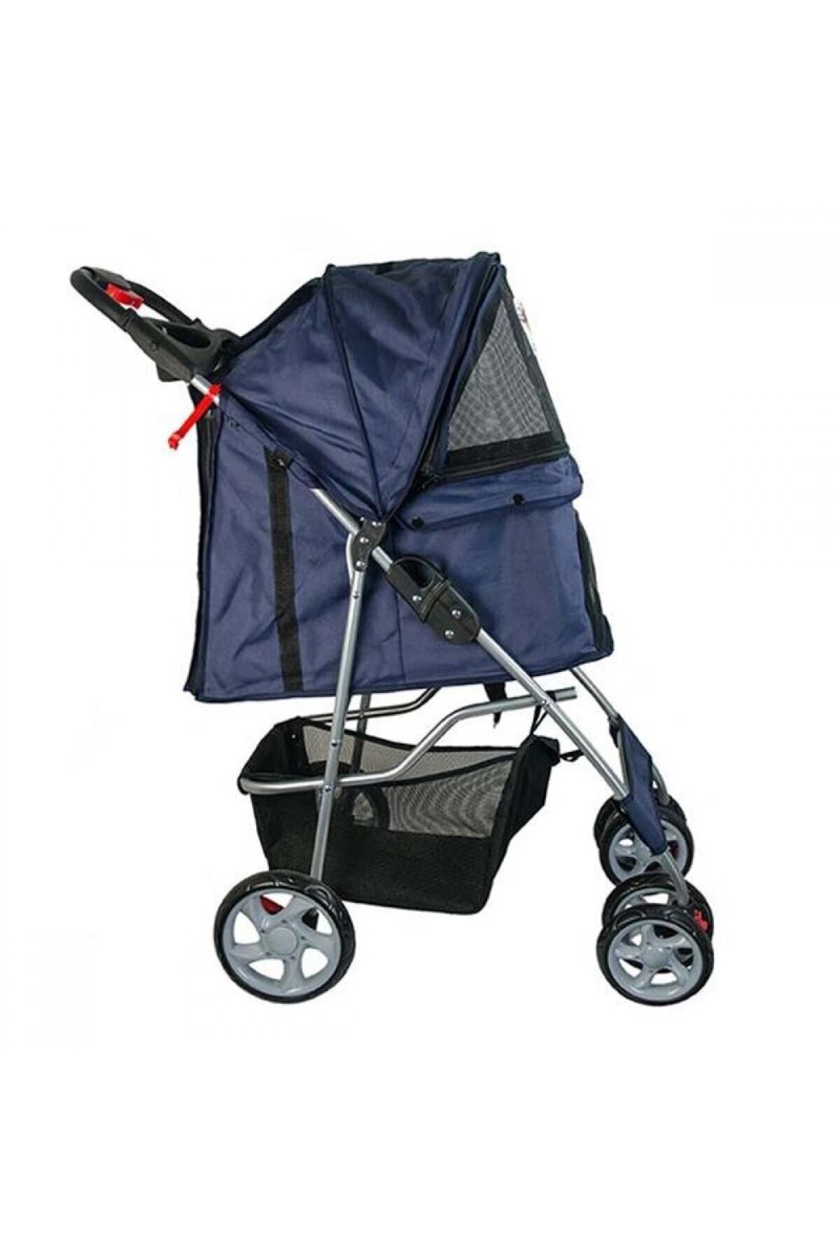 Pawise Kedi Köpek Gezdirme Puseti Mavi 68x46x100 cm