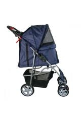 Pawise Kedi Köpek Gezdirme Puseti Mavi 68x46x100 cm