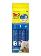 Me-O Creamy Tavuk & Ciğer & Keçi Sütlü Yetişkin Kedi Ödülü 4 x 15 G