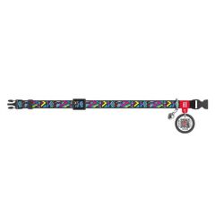 Waudog Collar QR Pasaportlu Kedi ve Ufak Irk Köpek Boyun Tasması 20-30 CM, 10 MM, İNDİE