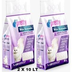 Pet Pretty Lavanta Kokulu Ince Taneli Topaklaşan Kedi KUMU10LT x 2 Adet