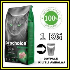 Pro choice Pro36 kuzu etli yetişkin kedi 1 kg açık mama