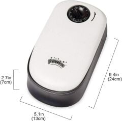 Pawise Zaman Ayarlı Mama Kabı Tekli 13x7x24 cm