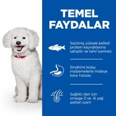 Hill's Hills Hypoallergenic Somonlu Küçük Irk Yetişkin Köpek Maması 1.5kg