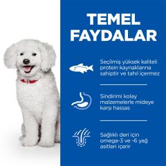Hill's Hills Hypoallergenic Somonlu Küçük Irk Yetişkin Köpek Maması 1.5kg