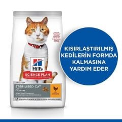Hill's Tavuklu Kısırlaştırılmış Kedi Maması 1,5 Kg