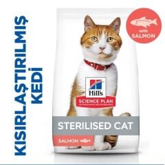 Hill's Somonlu Kısırlaştırılmış Yetişkin Kedi Maması 1.5kg