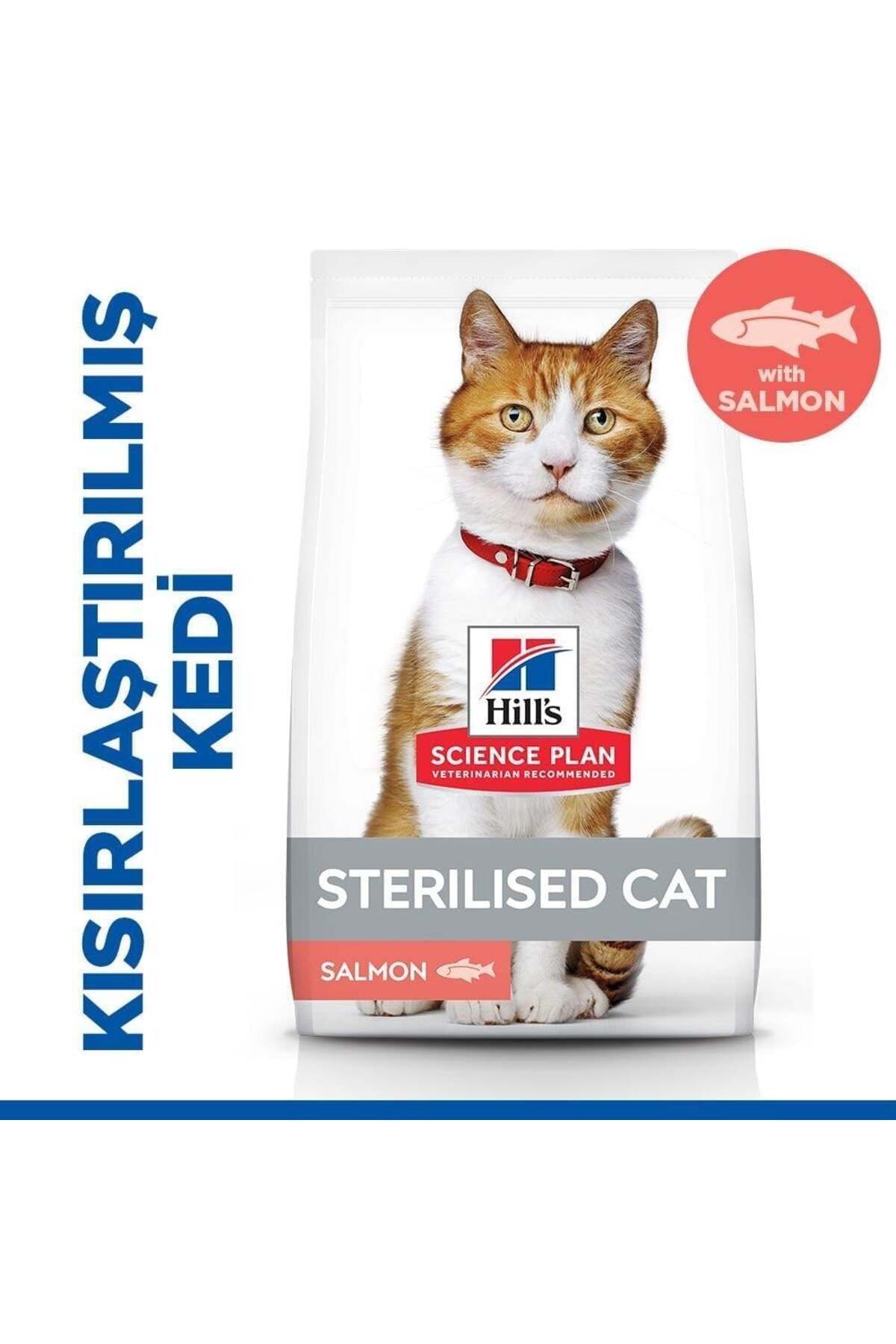 Hill's Somon Kısırlaştırılmış Yetişkin Kedi Maması 3 Kg