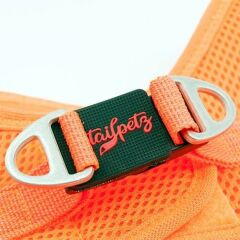 Tailpetz Air Mesh Köpek Göğüs Tasması Neon Turuncu XLarge