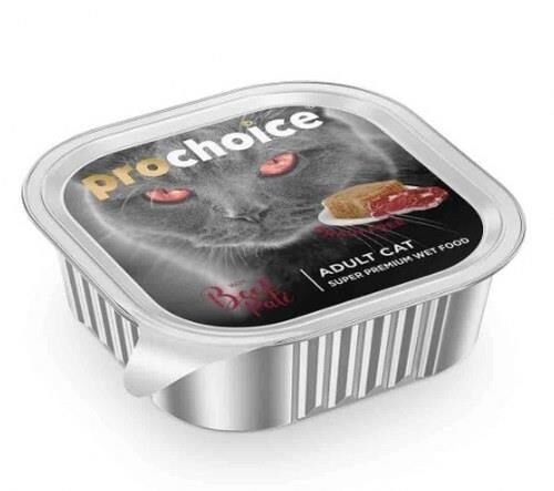 Prochoice Biftekli Pate Ezme Yetişkin Kedi Maması 100 Gr