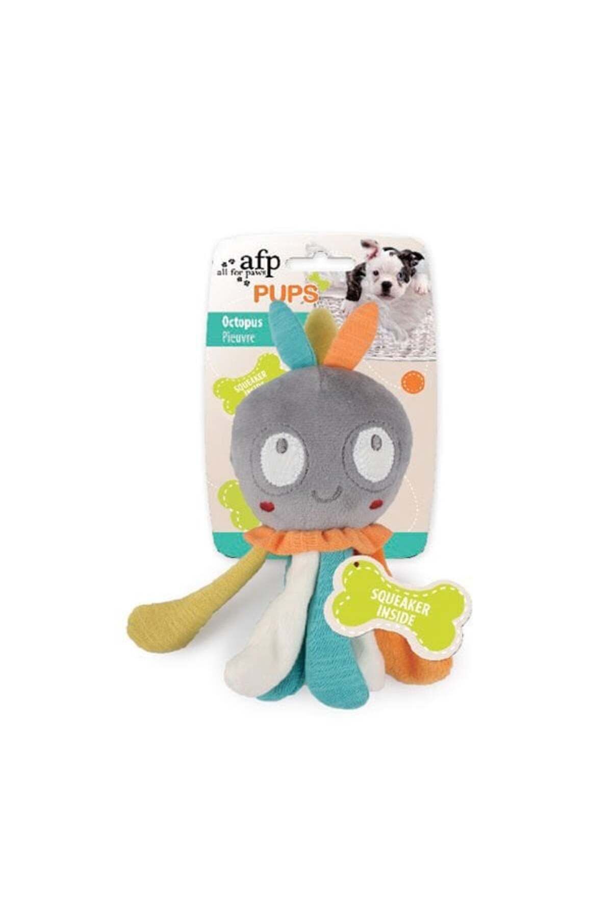 Afp Pups Ahtapot Peluş Yavru Köpek Oyuncağı