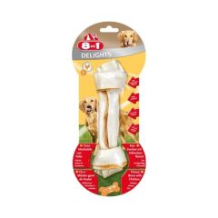 8IN1 Delights Bones Köpek Ödül Kemiği Tavuklu L - 85GR