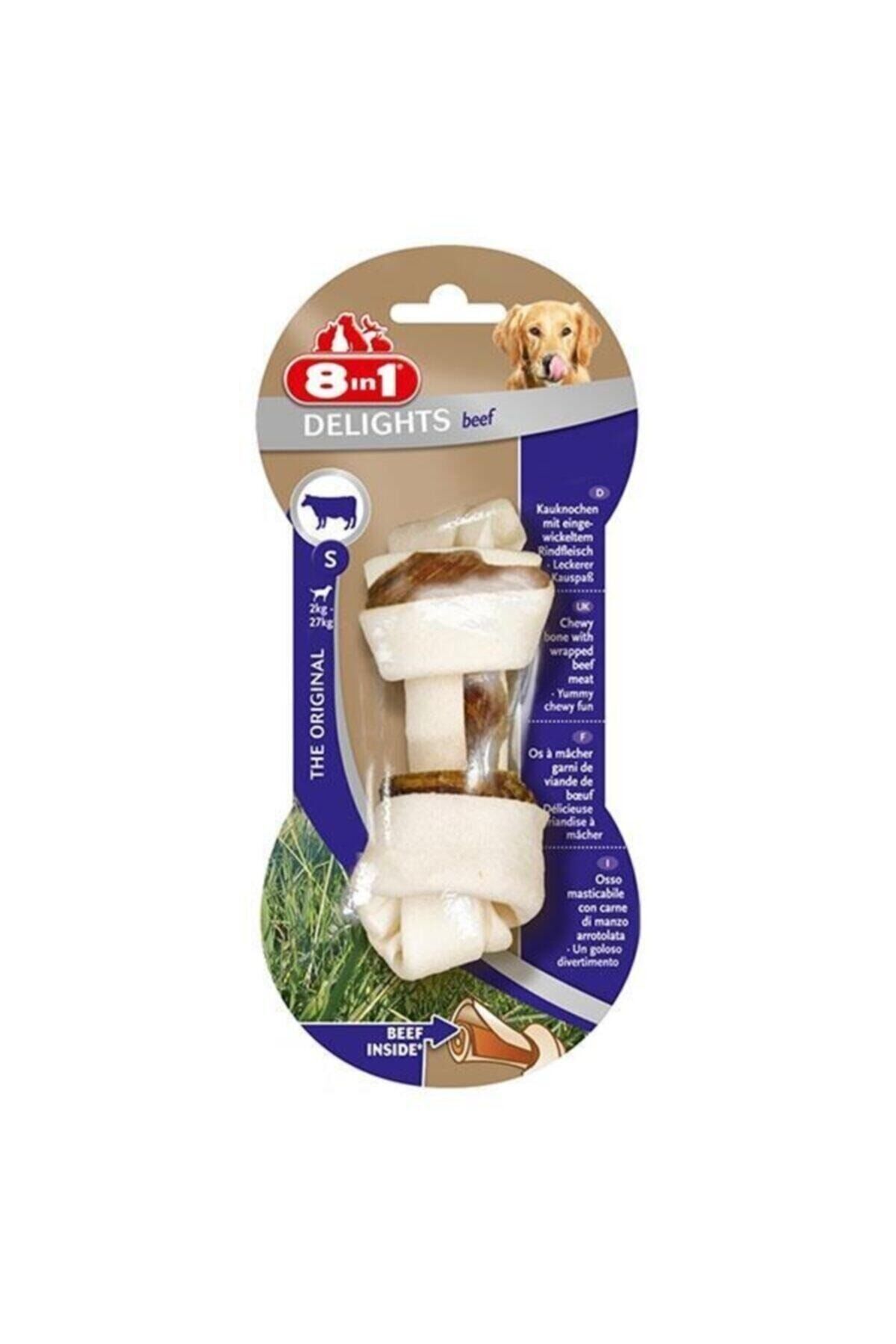 8IN1 Delights Köpek Ödül Kemiği Sığır Etli S - 35GR