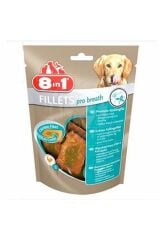 8IN1 Fillets Pro Dental Diş Sağlığı için Fileto Köpek Ödül Maması - Tavuklu - 80GR