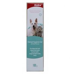 Bioline Kedi&Köpek Biftek Aromalı Ağız Bakım Sıvısı 100 Gr