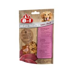 8IN1 Meaty Treats Freeze Dried Köpek Ödül Maması - Ördekli - 50GR