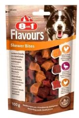 8IN1Flavours Skewer Bites Kuşbaşı Dilimli Çiğneme Köpek Ödülü 100gr