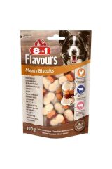 8IN1 Flavours Meaty Biscuits Kıtır Köpek Ödülü 100gr