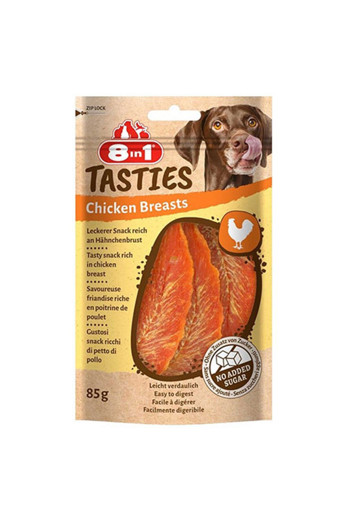 8IN1Tasties Chicken Breast Tavuk Göğsü Köpek Ödülü 85 Gr