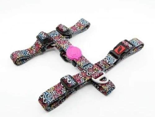 TAILPETZ GRAFFITI H-HARNESS XS GÖĞÜS TASMASI